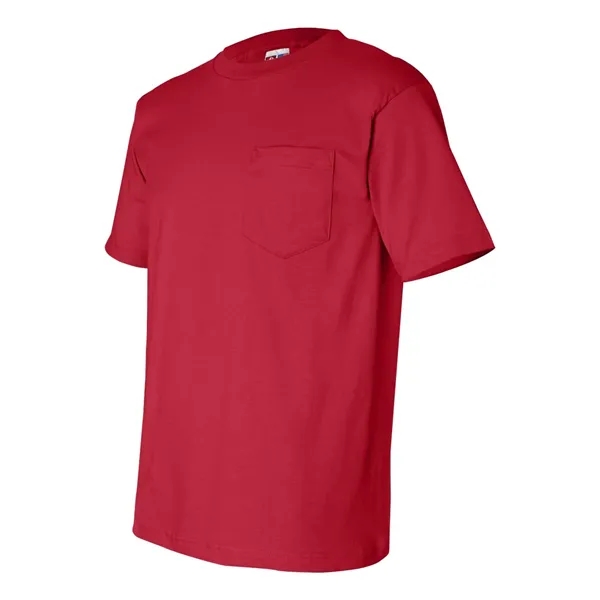 Adult USA made heavyweight 100% cotton short sleeve t-shirt with a... from ASI 84358 S&S Activewear
