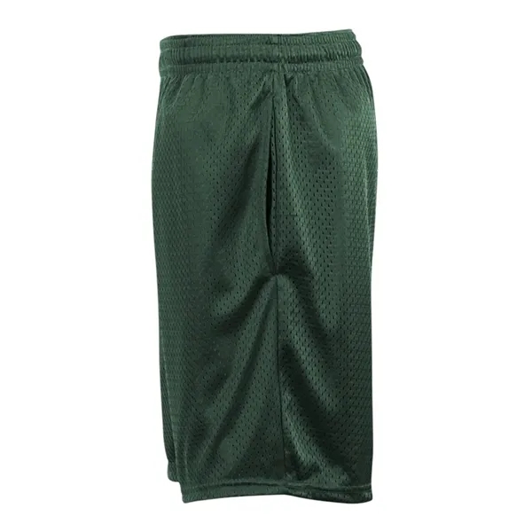 Polyester 9" pro mesh pocketed shorts. Blank product.... from ASI 84358 S&S Activewear