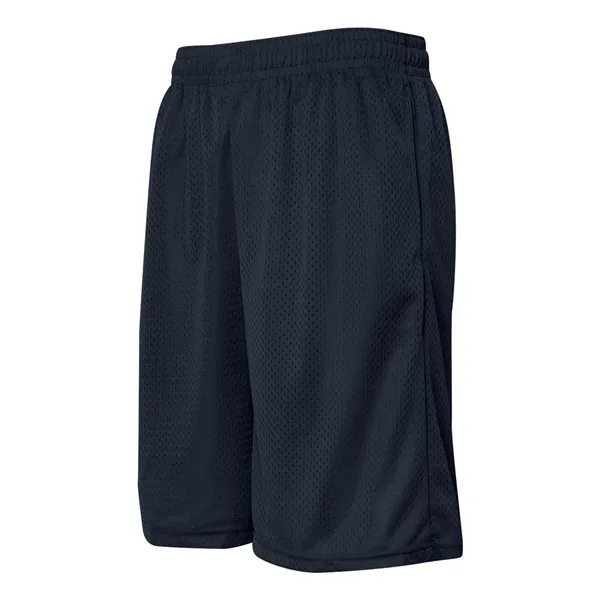 Polyester 9" pro mesh pocketed shorts. Blank product.... from ASI 84358 S&S Activewear