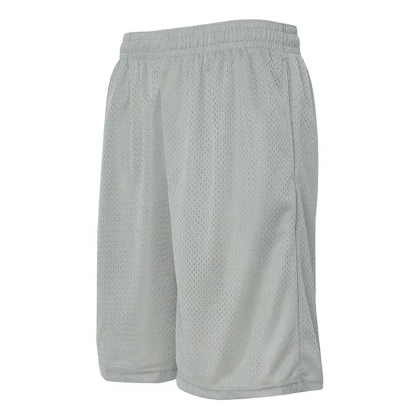 Polyester 9" pro mesh pocketed shorts. Blank product.... from ASI 84358 S&S Activewear
