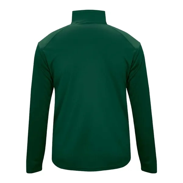 Youth quarter zip pullover with contrasting zipper... from ASI 84358 S&S Activewear