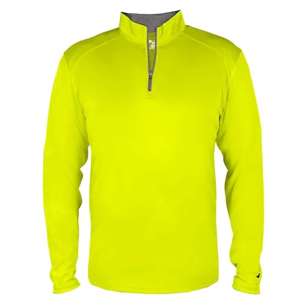 Youth quarter zip pullover with contrasting zipper... from ASI 84358 S&S Activewear