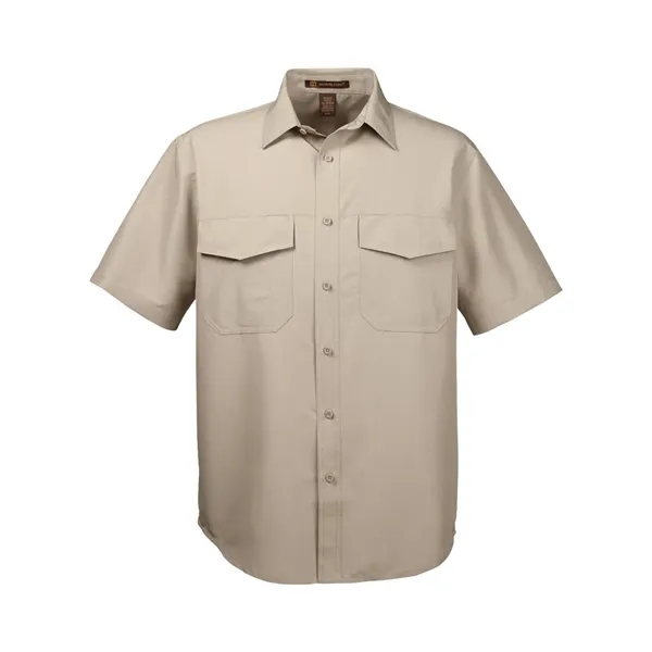 Harriton Key West Short Sleeve Performance Staff Shirt... from ASI 84358 S&S Activewear