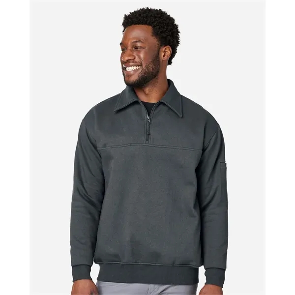 Harriton ClimaBloc™ Heavyweight Tactical Quarter-Zip... from ASI 84358 S&S Activewear