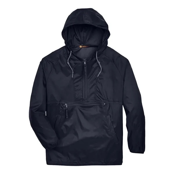 Harriton Packable Hooded Nylon Jacket... from ASI 84358 S&S Activewear