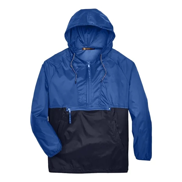 Harriton Packable Hooded Nylon Jacket... from ASI 84358 S&S Activewear