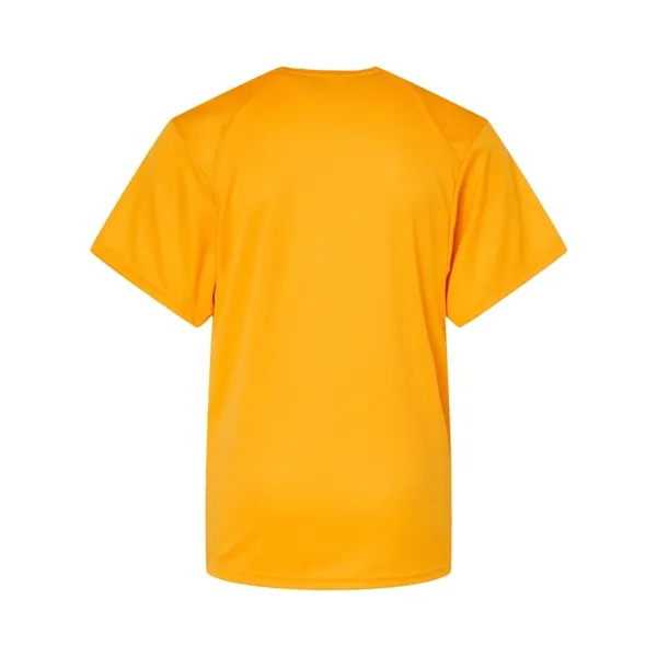 Youth short sleeve t-shirt with sport shoulders. Blank product.... from ASI 84358 S&S Activewear