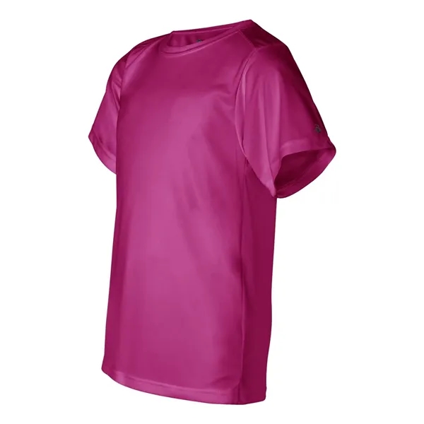 Youth short sleeve t-shirt with sport shoulders. Blank product.... from ASI 84358 S&S Activewear