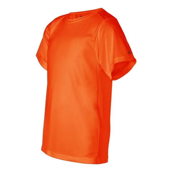 Youth short sleeve t-shirt with sport shoulders. Blank product.... from ASI 84358 S&S Activewear