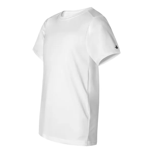 Youth short sleeve t-shirt with sport shoulders. Blank product.... from ASI 84358 S&S Activewear