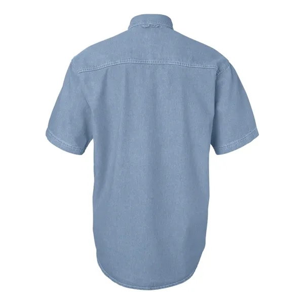 Short sleeve denim shirt.... from ASI 84358 S&S Activewear