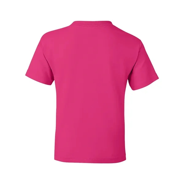 Youth 5.6 oz preshrunk 50% polyester / 50% cotton t-shirt. Blank... from ASI 84358 S&S Activewear