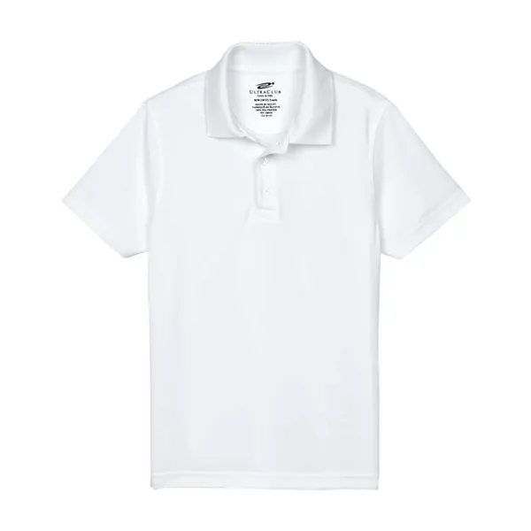 Ultra Club Youth Cool & Dry Mesh Pique Polo... from ASI 84358 S&S Activewear