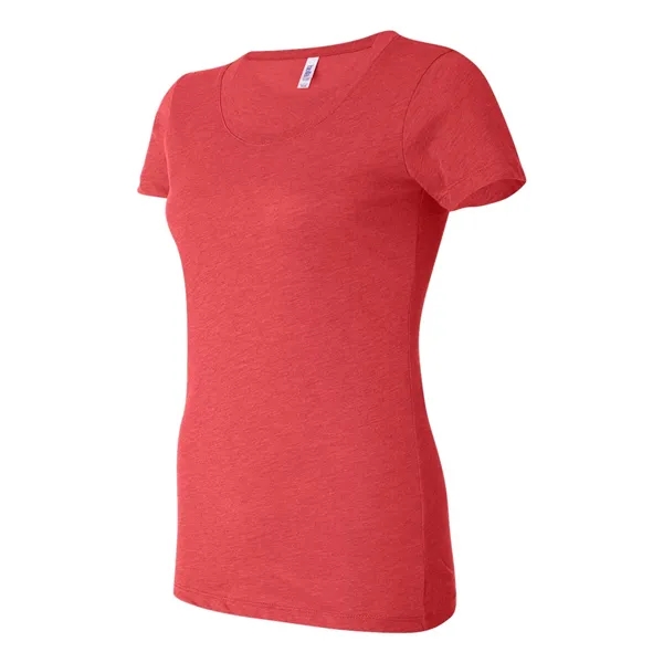 Women's tri-blend short sleeve crewneck t-shirt. Blank product.... from ASI 84358 S&S Activewear