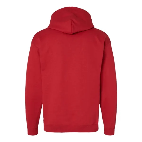 Cotton/polyester fleece pullover hoodie with an extra-large front pouch pocket and... from ASI 84358 S&S Activewear