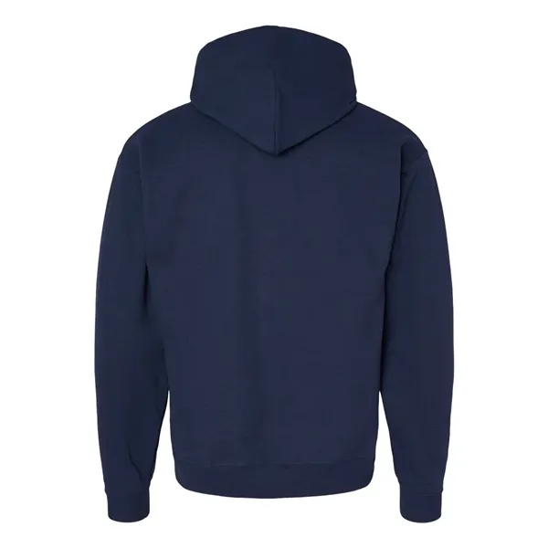 Cotton/polyester fleece pullover hoodie with an extra-large front pouch pocket and... from ASI 84358 S&S Activewear
