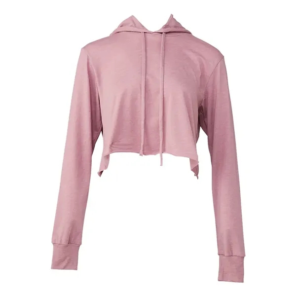 Triblend Women's Cropped Long Sleeve Hooded Tee... from ASI 84358 S&S Activewear