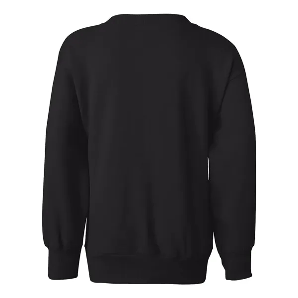 Youth crewneck fleece sweatshirt with double-needle stitching and tag-free neck label.... from ASI 84358 S&S Activewear