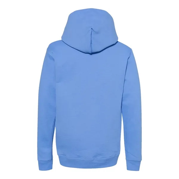 Youth hoodie made of cotton/polyester fleece with a tag-free neck label... from ASI 84358 S&S Activewear