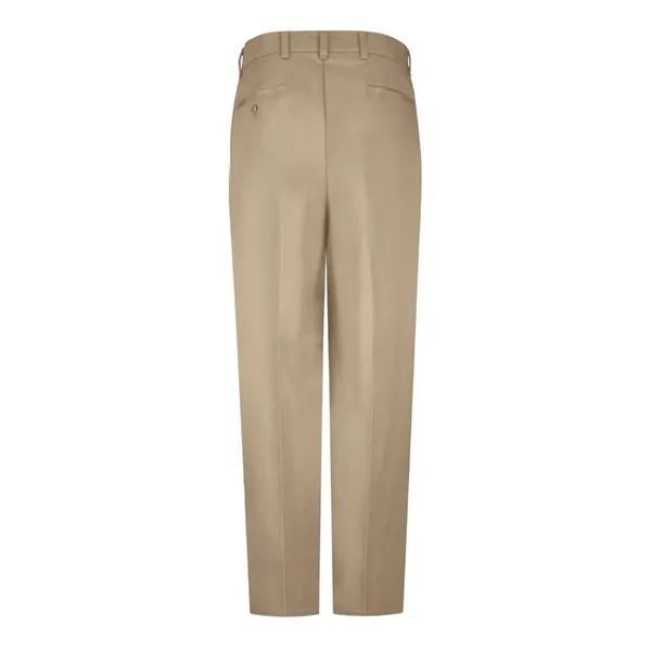Wrinkle-resistant cotton work pant with button closures, two slack-style front pockets,... from ASI 84358 S&S Activewear