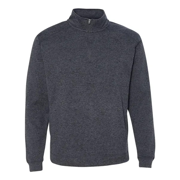 J. America Cosmic Fleece Quarter-Zip Pullover Sweatshirt, blank.... from ASI 84358 S&S Activewear