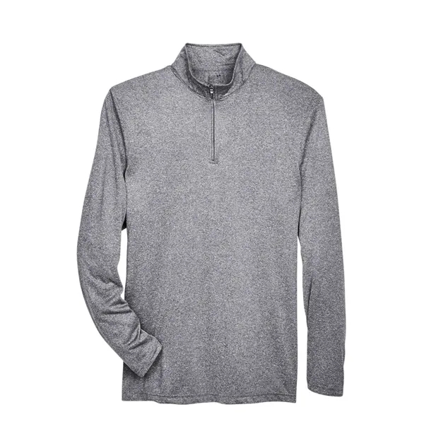 Ultra Club Cool & Dry Heathered Performance Quarter-Zip... from ASI 84358 S&S Activewear