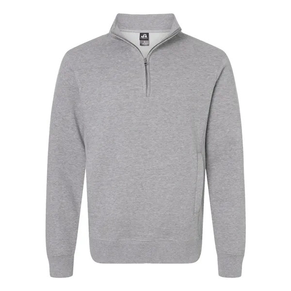 J. America Heavyweight Fleece Quarter-Zip Sweatshirt... from ASI 84358 S&S Activewear