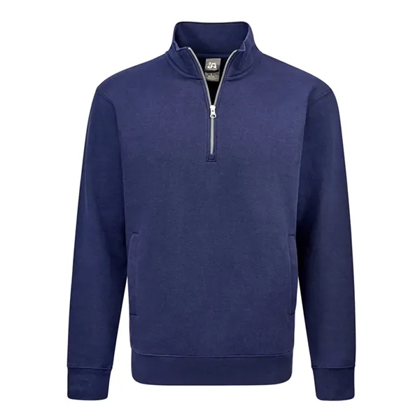 J. America BTB Fleece Quarter-Zip Sweatshirt... from ASI 84358 S&S Activewear
