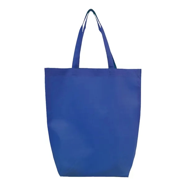 Q-Tees Non-Woven Gusset Bottom Tote... from ASI 84358 S&S Activewear