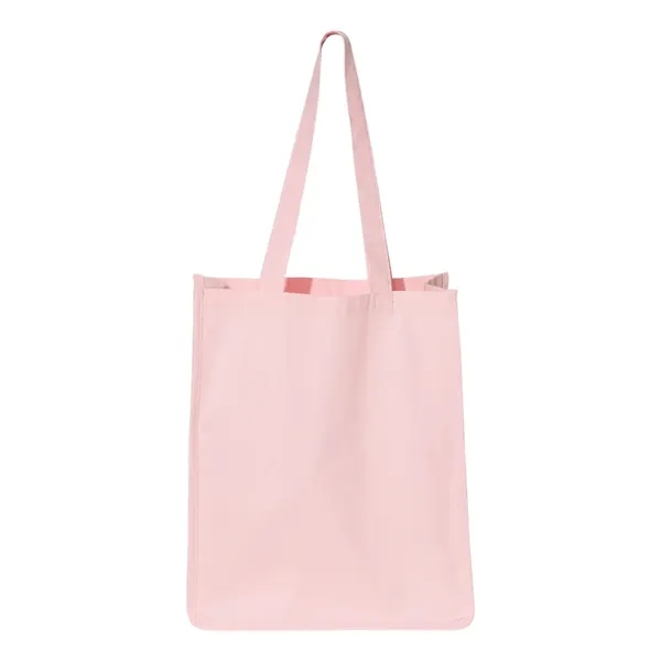 Gusseted jumbo canvas shopper tote with 24" handles... from ASI 84358 S&S Activewear