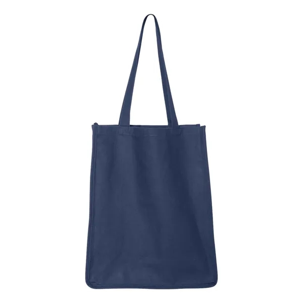 Gusseted jumbo canvas shopper tote with 24" handles... from ASI 84358 S&S Activewear