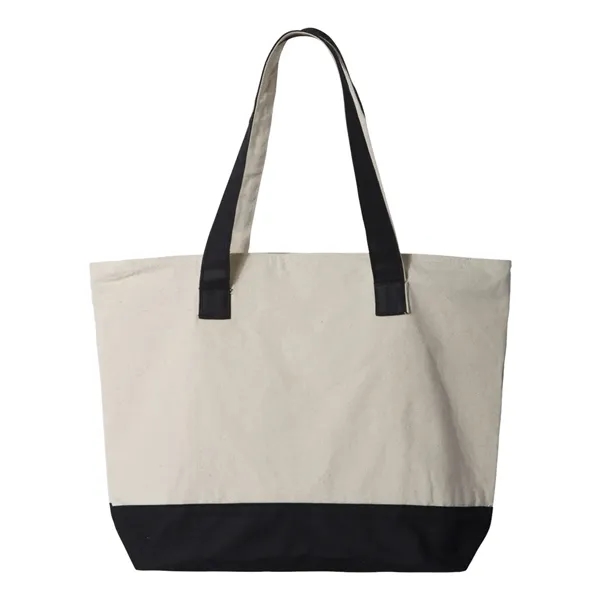 18.6L Canvas Zipper Tote... from ASI 84358 S&S Activewear