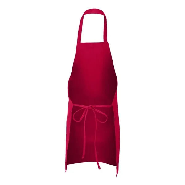Cotton/polyester apron with neck strap and waist side ties... from ASI 84358 S&S Activewear