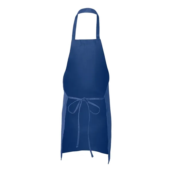 Cotton/polyester apron with neck strap and waist side ties... from ASI 84358 S&S Activewear