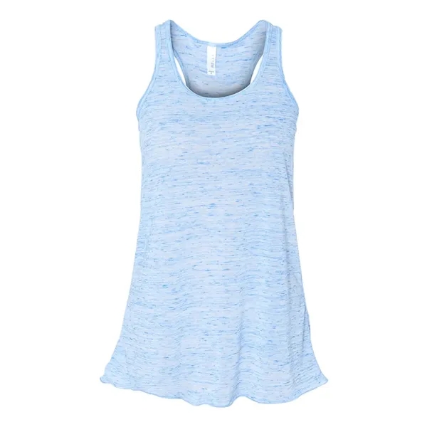 Women's flowy racerback tank top with several fabrications for different colors.... from ASI 84358 S&S Activewear