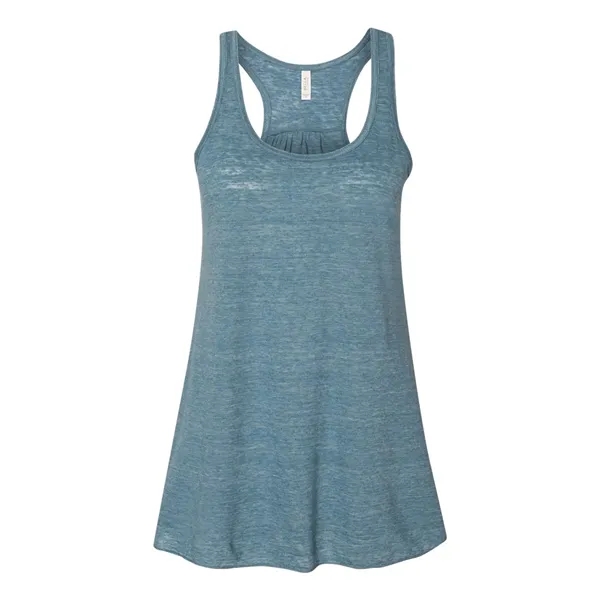 Women's flowy racerback tank top with several fabrications for different colors.... from ASI 84358 S&S Activewear