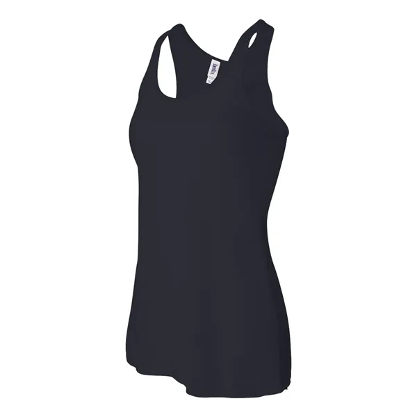 Women's flowy racerback tank top with several fabrications for different colors.... from ASI 84358 S&S Activewear