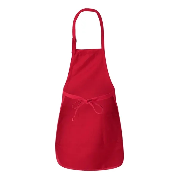 Full-length apron with two patch pocket, a neck strap with a... from ASI 84358 S&S Activewear