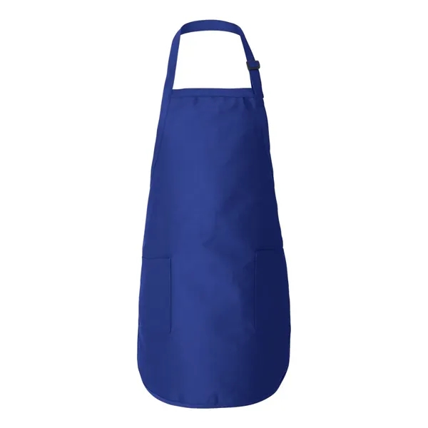 Full-length apron with two patch pocket, a neck strap with a... from ASI 84358 S&S Activewear