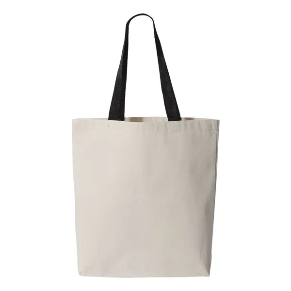 11L Canvas Tote With Color Handles... from ASI 84358 S&S Activewear
