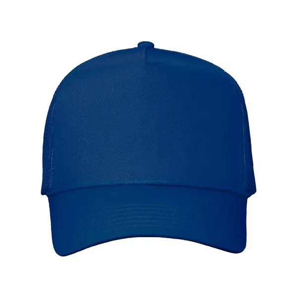 5-panel trucker cap with mesh side panels. Blank product.... from ASI 84358 S&S Activewear