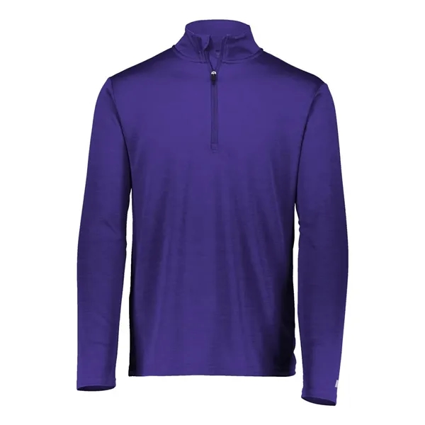 Russell Athletic Striated Quarter-Zip Pullover... from ASI 84358 S&S Activewear