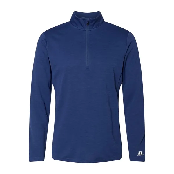 Russell Athletic Striated Quarter-Zip Pullover... from ASI 84358 S&S Activewear