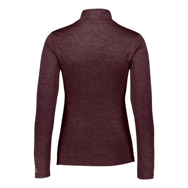 Russell Athletic Women's Striated Quarter-Zip Pullover... from ASI 84358 S&S Activewear