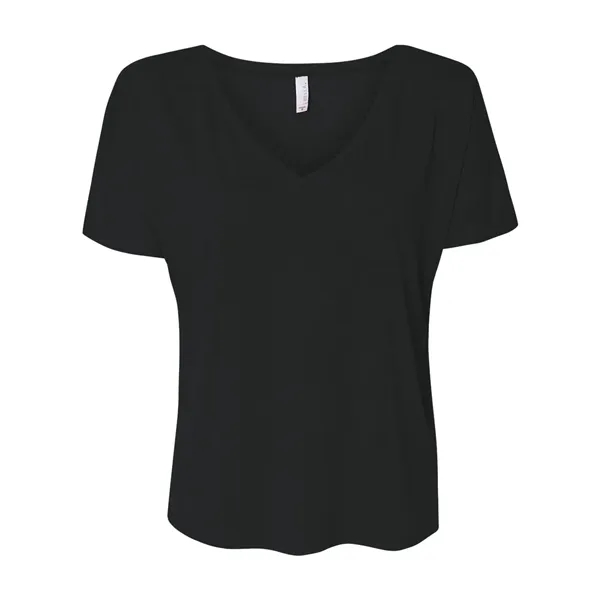 Women's flowy V-neck drop sleeve shirt. Blank product.... from ASI 84358 S&S Activewear