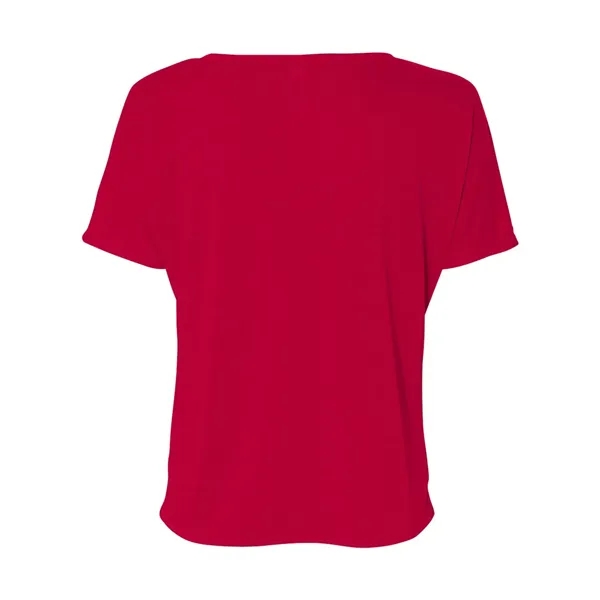Women's flowy V-neck drop sleeve shirt. Blank product.... from ASI 84358 S&S Activewear