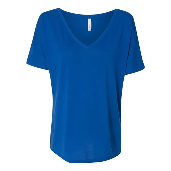 Women's flowy V-neck drop sleeve shirt. Blank product.... from ASI 84358 S&S Activewear