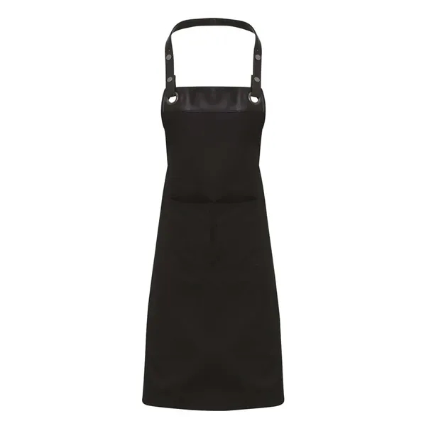 Artisan Collection by Reprime Espresso Bib Apron with Poc...... from ASI 84358 S&S Activewear