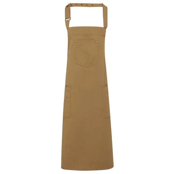 Artisan Collection by Reprime Cotton Chino Bib Apron with...... from ASI 84358 S&S Activewear