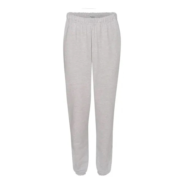 Cotton/polyester fleece pant with a self-fabric waistband and a cotton drawcord.... from ASI 84358 S&S Activewear